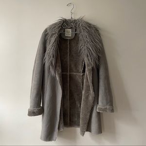 vintage grey penny lane coat